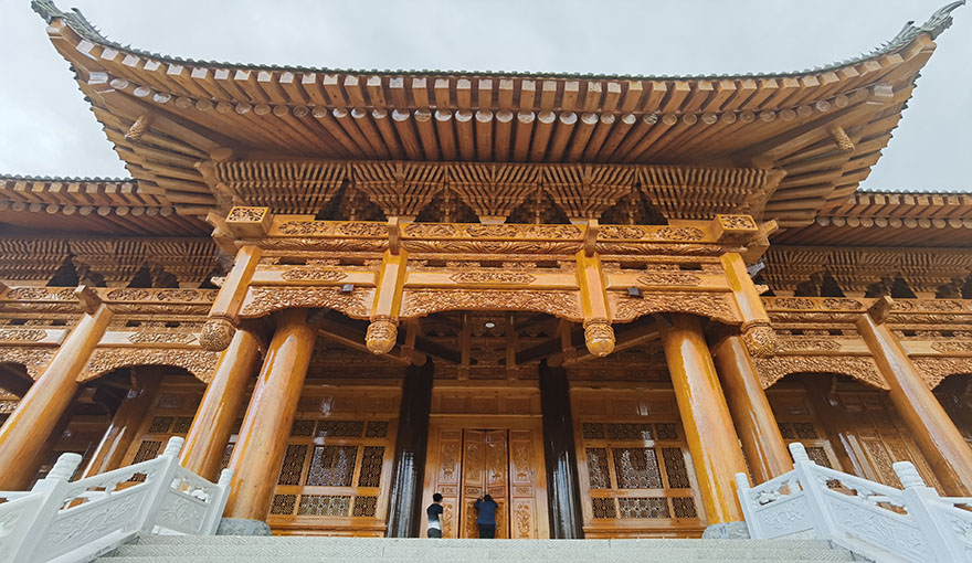 鸡西寺庙古建